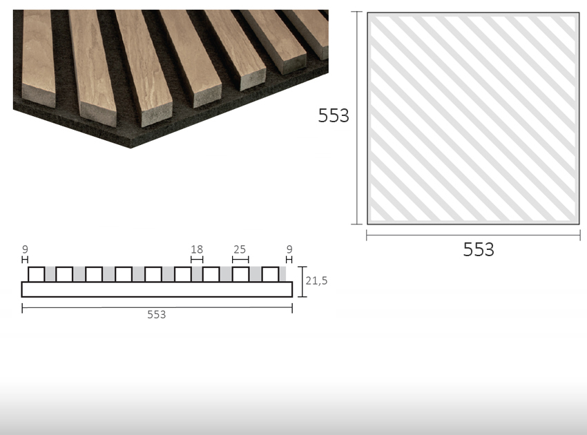 Ripado Acústico GS | CHEVRON