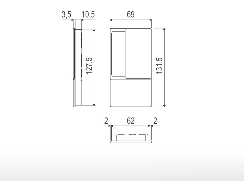 WAVE | Kit pour portes battantes